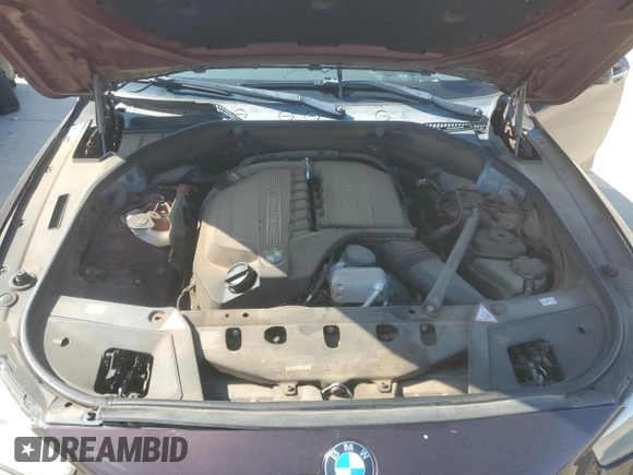 2013 BMW 5 Series 535i Gran Turismo xDrive with VIN WBASP2C59DC339106, listed as a Copart auction lot 76630304 with 130,575 mi miles and Salvage title. Bid and sale history available at DreamBid. Image 13.