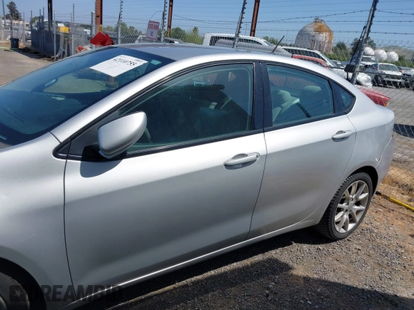 2013 Dodge Dart SXT with VIN 1C3CDFBA5DD285551, listed as a IAAI auction lot 42110755 with 119,827 mi miles and . Bid and sale history available at carsss.com. Image 14.