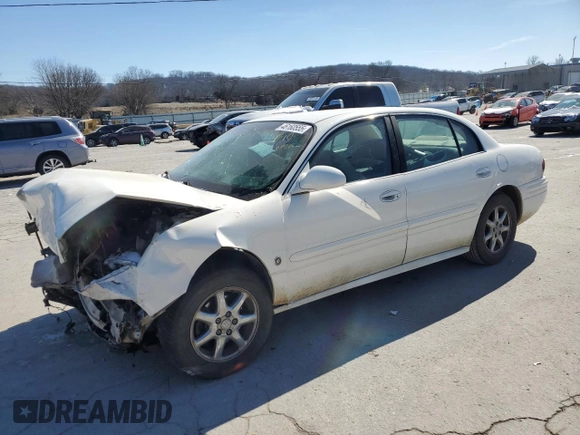 2004 Buick LeSabre Custom with VIN 1G4HP52K344145716, listed as a Copart auction lot 46160555 with Not Provided miles and Salvage Title. Bid and sale history available at carsss.com. Image 1.