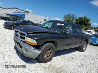 2001 Dodge Dakota Sport with VIN 1B7GL2AN01S101329, listed as a Copart auction lot 49265355 with 297,651 mi miles and Salvage Title. Bid and sale history available at DreamBid. Image 1.