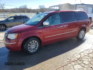 2010 Chrysler Town & Country Limited with VIN 2A4RR7DX7AR495067, listed as a Copart auction lot 89360465 with 156,251 mi miles and Salvage Title. Bid and sale history available at carsss.com. Image 1.