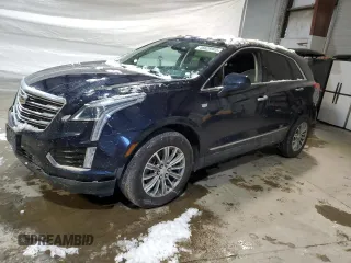 2017 Cadillac XT5 Luxury AWD with VIN 1GYKNDRSXHZ183169, listed as a Copart auction lot 45629905 with 61,903 mi miles and Salvage Title. Bid and sale history available at carsss.com. Image 1.