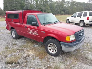 2005 Ford Ranger XL Fleet with VIN 1FTYR10E55PA75284, listed as a IAAI auction lot 41612909 with 49,720 mi miles. Bid and sale history available at carsss.com. Image 1.