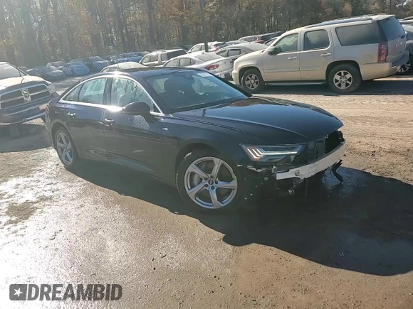 2024 Audi A6 Prestige with VIN WAUM2BF23RN054583, listed as a Copart auction lot 76031524 with 1,108 mi miles and Salvage Title. Bid and sale history available at carsss.com. Image 14.