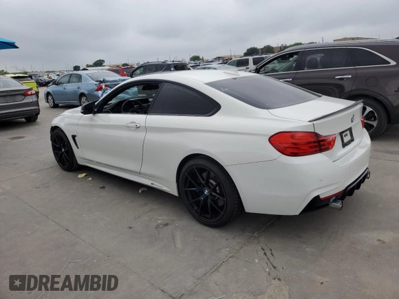 2017 BMW 4 Series 440i with VIN WBA4P1C56HK522557, listed as a Copart auction lot 53156574 with 52,073 mi miles and Salvage Title. Bid and sale history available at carsss.com. Image 2.