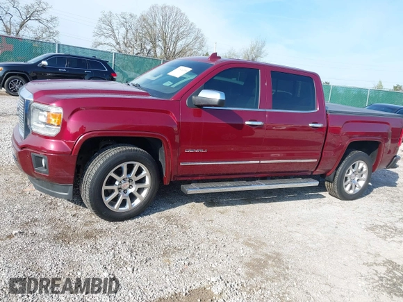 2015 GMC Sierra 1500 Denali with VIN 3GTU2WEC6FG187427, listed as a IAAI auction lot 41874355 with 166,913 mi miles and . Bid and sale history available at DreamBid. Image 14.