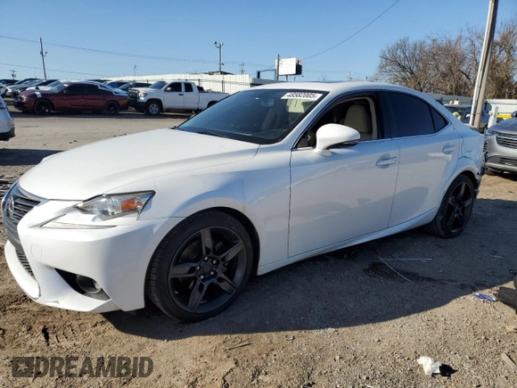 2015 Lexus IS 250 z VIN JTHBF1D25F5080785, wystawiony jako Copart lot #48582005 z przebiegiem 174 962 mil mil oraz Szkody całkowita. Historia ofert i sprzedaży dostępna na DreamBid. Obrazek 1.