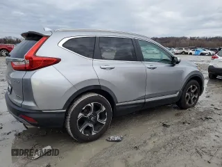 2019 Honda CR-V Touring with VIN JHLRW2H9XKX000749, listed as a Copart auction lot 45357965 with 55,523 mi miles and Salvage Title. Bid and sale history available at carsss.com. Image 3.