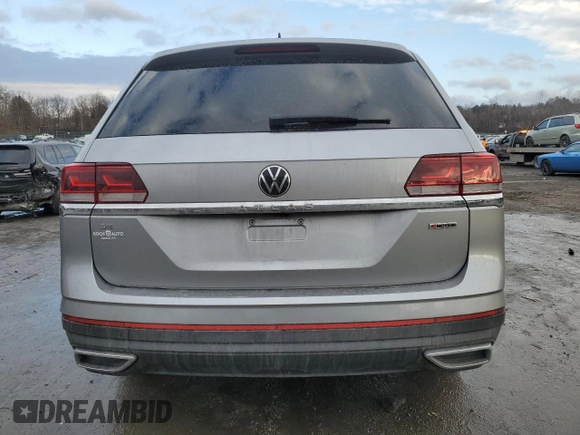 2021 Volkswagen Atlas SE z VIN 1V2LP2CAXMC513803, wystawiony jako Copart lot #46808555 z przebiegiem 99 909 mil mil oraz Szkody całkowita. Historia ofert i sprzedaży dostępna na DreamBid. Obrazek 6.