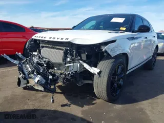 2022 Land Rover Range Rover Velar R-Dynamic S with VIN SALYT2EX6NA331025, listed as a IAAI auction lot 41417399 with 28,697 mi miles. Bid and sale history available at carsss.com. Image 6.