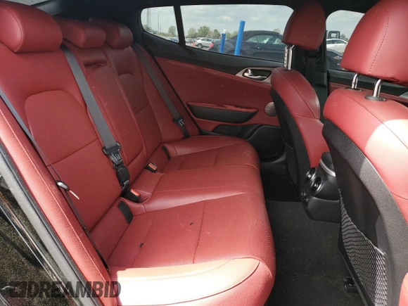2020 Kia Stinger GT1 with VIN KNAE45LC8L6081602, listed as a Copart auction lot 52291265 with 32,874 mi miles and Salvage Title. Bid and sale history available at DreamBid. Image 11.