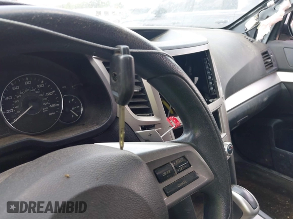 2012 Subaru Outback 2.5i with VIN 4S4BRBAC6C3291640, listed as a IAAI auction lot 42563110 with 183,383 mi miles and . Bid and sale history available at DreamBid. Image 11.