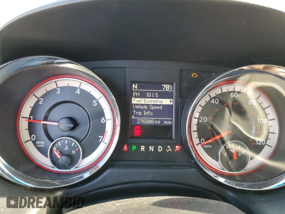 2019 Dodge Grand Caravan GT with VIN 2C4RDGEG5KR617980, listed as a Copart auction lot 55348535 with 276,888 mi miles and Clean Title. Bid and sale history available at DreamBid. Image 9.