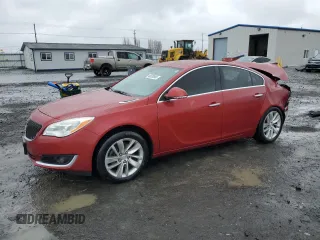 2014 Buick Regal Premium I z VIN 2G4GP5EX5E9205478, wystawiony jako Copart lot #48830565 z przebiegiem 118 851 mil mil oraz Szkoda całkowita • Salvage title. Historia ofert i sprzedaży dostępna na DreamBid. Obrazek 1.