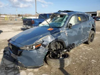 2024 Mazda CX-5 2.5 S Carbon Edition with VIN JM3KFBCL2R0527115, listed as a Copart auction lot 50237425 with 0 mi miles and Salvage Title. Bid and sale history available at carsss.com. Image 1.