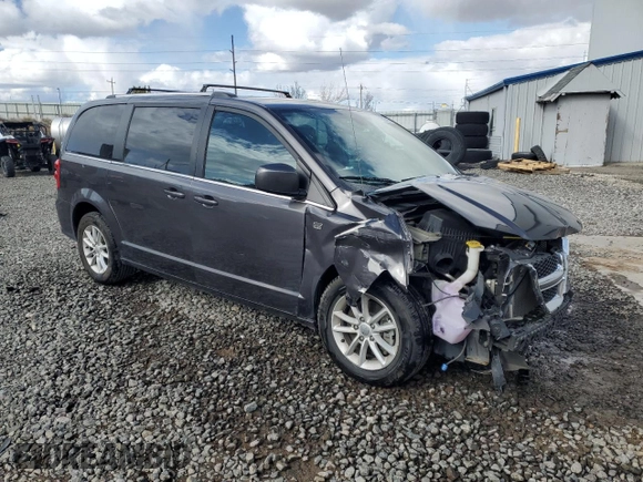2019 Dodge Grand Caravan SXT with VIN 2C4RDGCGXKR809320, listed as a Copart auction lot 51503485 with 90,749 mi miles and Salvage Title. Bid and sale history available at DreamBid. Image 4.