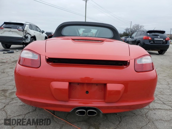 2007 Porsche Boxster S z VIN WP0CB29837U731164, wystawiony jako Copart lot #41564995 z przebiegiem 67 473 mil mil oraz Szkoda całkowita • Salvage title. Historia ofert i sprzedaży dostępna na DreamBid. Obrazek 6.