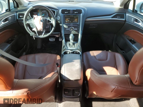 2016 Ford Fusion Titanium with VIN 3FA6P0K96GR132729, listed as a Copart auction lot 50542905 with 48,566 mi miles and Salvage Title. Bid and sale history available at DreamBid. Image 8.