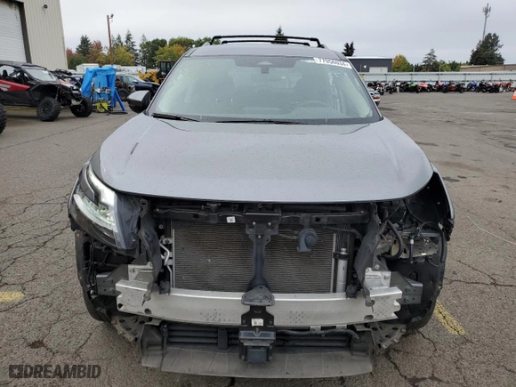 2022 Nissan Pathfinder SV with VIN 5N1DR3BC7NC263877, listed as a Copart auction lot 77056034 with 25,681 mi miles and Salvage Title. Bid and sale history available at carsss.com. Image 5.
