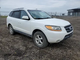 2009 Hyundai Santa Fe GL with VIN 5NMSG13EX9H312227, listed as a Copart auction lot 62176495 with 153,746 mi miles and Salvage title. Bid and sale history available at DreamBid. Image 4.