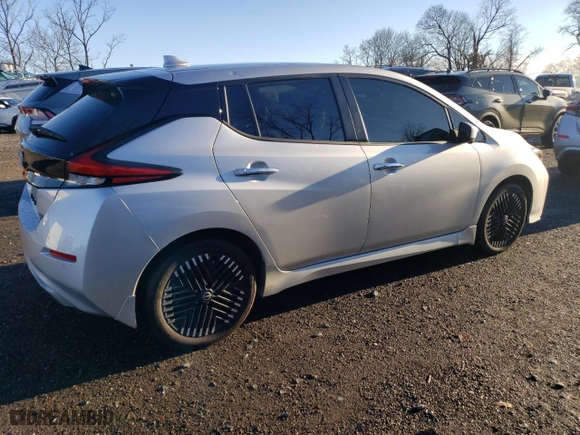 2024 Nissan LEAF SV PLUS with VIN 1N4CZ1CV5RC552062, listed as a Copart auction lot 85693394 with NaN miles and Salvage Title. Bid and sale history available at carsss.com. Image 3.
