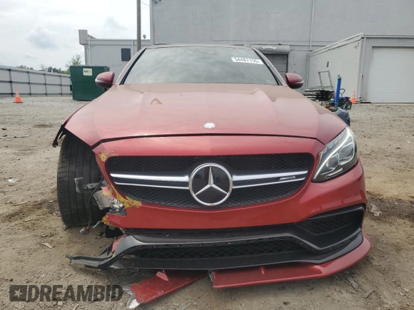 2017 Mercedes-Benz C 63 S AMG с VIN 55SWF8HB0HU187460, выставлен на аукционе Copart как лот 54487155 с пробегом 51 197 миль миль и Списание • Salvage title. История ставок и продаж доступна на DreamBid. Изображение 5.