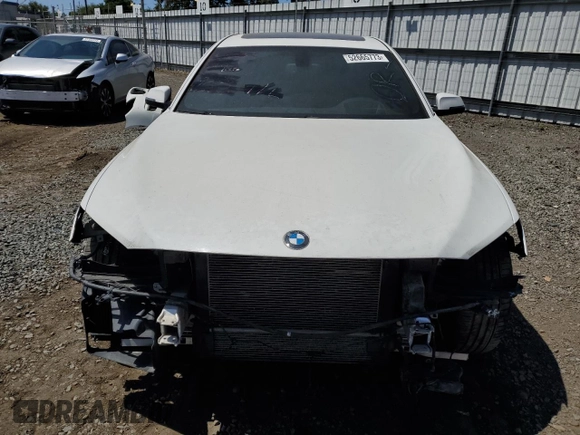 2014 BMW 7 Series 740Li with VIN WBAYE4C57ED137727, listed as a Copart auction lot 51847244 with 136,495 mi miles and Salvage Title. Bid and sale history available at carsss.com. Image 5.