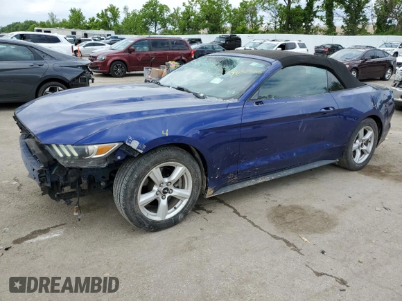 2016 Ford Mustang V6 with VIN 1FATP8EM3G5329331, listed as a Copart auction lot 56327565 with 127,718 mi miles and Salvage title. Bid and sale history available at DreamBid. Image 1.