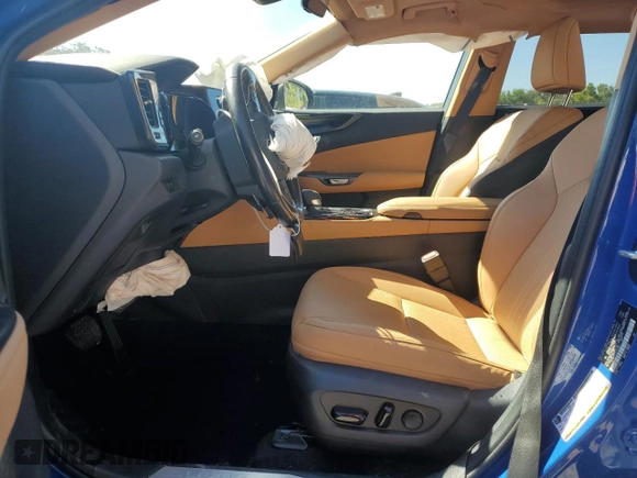 2025 Lexus NX 350h with VIN 2T2AKCEZ2SC040365, listed as a Copart auction lot 50443645 with 12,158 mi miles and Salvage Title. Bid and sale history available at DreamBid. Image 7.