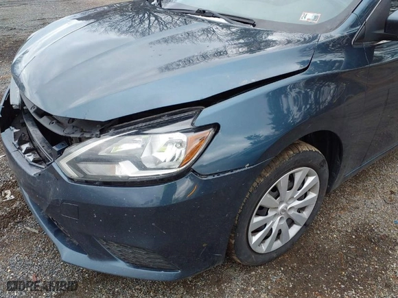 2017 Nissan Sentra S with VIN 3N1AB7APXHY348301, listed as a IAAI auction lot 41744322 with 127,368 mi miles. Bid and sale history available at carsss.com. Image 16.
