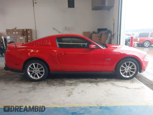 2011 Ford Mustang GT with VIN 1ZVBP8CF9B5161341, listed as a IAAI auction lot 41619383 with 125,163 mi miles. Bid and sale history available at carsss.com. Image 13.