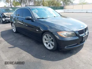 2007 BMW 3 Series 335i with VIN WBAVB73507VF54233, listed as a IAAI auction lot 39816172 with 96,076 mi miles. Bid and sale history available at carsss.com. Image 1.