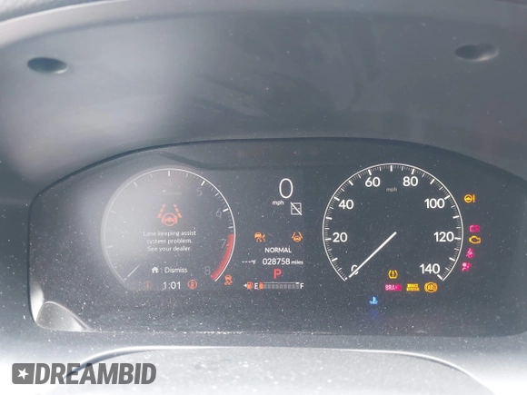 2023 Honda HR-V EX-L with VIN 3CZRZ1H77PM724631, listed as a IAAI auction lot 42453591 with 28,758 mi miles and . Bid and sale history available at DreamBid. Image 7.