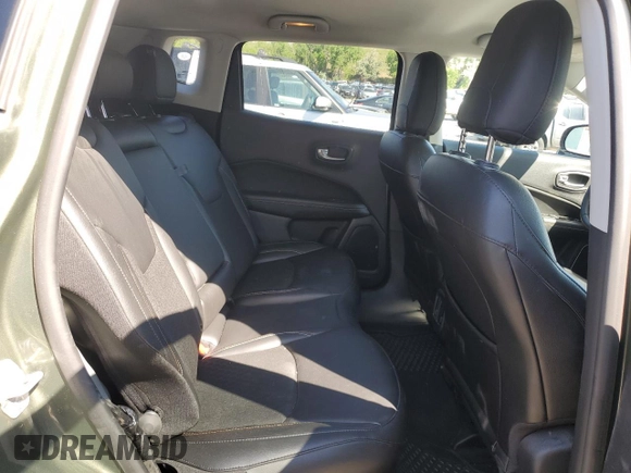 2021 Jeep Compass Altitude with VIN 3C4NJDBBXMT558309, listed as a Copart auction lot 59976145 with 38,736 mi miles and Salvage title. Bid and sale history available at DreamBid. Image 11.