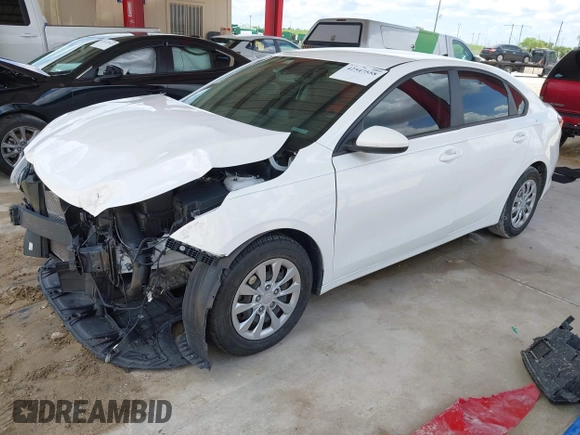 2021 Kia Forte LXS with VIN 3KPF24AD8ME338790, listed as a IAAI auction lot 42547558 with 58,308 mi miles and . Bid and sale history available at DreamBid. Image 2.
