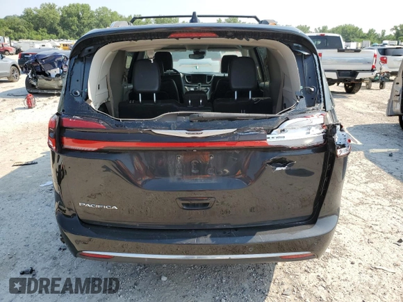 2021 Chrysler Pacifica Touring L with VIN 2C4RC1BG0MR532357, listed as a Copart auction lot 59921445 with Not provided miles and Salvage title. Bid and sale history available at DreamBid. Image 6.