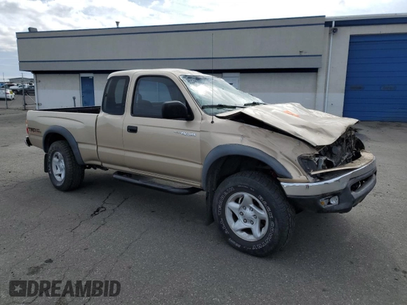 2004 Toyota Tacoma PreRunner with VIN 5TESM92N84Z395027, listed as a Copart auction lot 48431895 with Not provided miles and Salvage title. Bid and sale history available at DreamBid. Image 4.