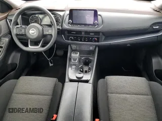 2021 Nissan Rogue S with VIN JN8AT3AB1MW222759, listed as a Copart auction lot 61194215 with 57,950 mi miles and Salvage title. Bid and sale history available at DreamBid. Image 8.