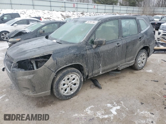 2021 Subaru Forester with VIN JF2SKADC8MH561200, listed as a Copart auction lot 84791794 with 18,747 mi miles and Non Repairable. Bid and sale history available at carsss.com. Image 1.