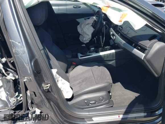 2023 Audi A4 S line Premium Plus z VIN WAUEAAF46PA064600, wystawiony jako IAAI lot #41847910 z przebiegiem 19 414 mil mil oraz . Historia ofert i sprzedaży dostępna na DreamBid. Obrazek 5.