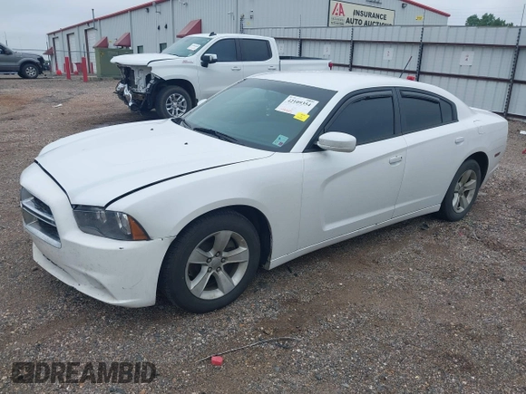 2014 Dodge Charger SE with VIN 2C3CDXBG5EH277920, listed as a IAAI auction lot 42109354 with 146,615 mi miles and . Bid and sale history available at carsss.com. Image 2.