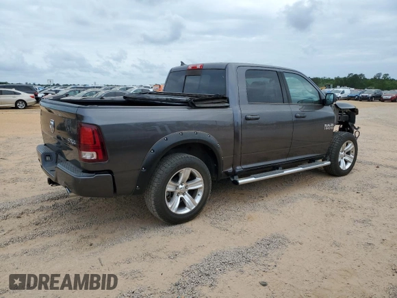2015 Ram 1500 Sport z VIN 1C6RR7MT4FS539770, wystawiony jako Copart lot #53838425 z przebiegiem 155 757 mil mil oraz Szkoda całkowita • Salvage title. Historia ofert i sprzedaży dostępna na DreamBid. Obrazek 3.