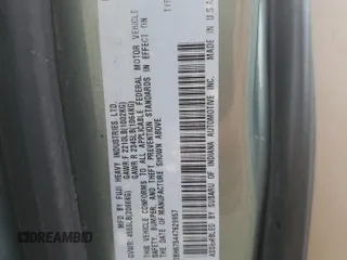 2004 Subaru Legacy Outback с VIN 4S3BH675447629957, выставлен на аукционе Copart как лот 62919465 с пробегом Не указан миль и Чистый • Clean title. История ставок и продаж доступна на DreamBid. Изображение 13.