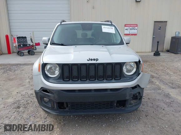 2017 Jeep Renegade Latitude with VIN ZACCJABB4HPG19706, listed as a IAAI auction lot 41520190 with 180,755 mi miles and . Bid and sale history available at DreamBid. Image 12.