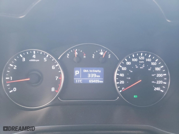 2014 Kia Rondo EX with VIN KNAHU8A30E7017813, listed as a Copart auction lot 75989884 with 65,405 mi miles and Salvage Title. Bid and sale history available at carsss.com. Image 9.