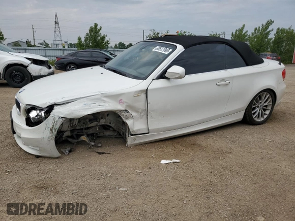 2012 BMW 1 Series 128i with VIN WBAUL7C52CVE87413, listed as a Copart auction lot 60557095 with 148,311 mi miles and Clean title. Bid and sale history available at DreamBid. Image 1.