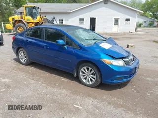 2012 Honda Civic EX with VIN 19XFB2F84CE002147, listed as a IAAI auction lot 42167096 with 182,449 mi miles and . Bid and sale history available at DreamBid. Image 1.