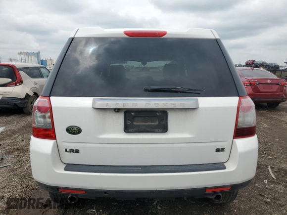 2008 Land Rover LR2 SE with VIN SALFP24N78H039312, listed as a Copart auction lot 58855625 with Not provided miles and Salvage title. Bid and sale history available at DreamBid. Image 6.