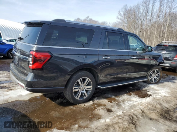 2023 Ford Expedition Max Limited with VIN 1FMJK1K82PEA12246, listed as a Copart auction lot 45705495 with 62,834 mi miles and Clean title. Bid and sale history available at DreamBid. Image 3.