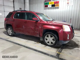 2012 GMC Terrain SLE-2 with VIN 2GKFLTE53C6381589, listed as a Copart auction lot 51310095 with 129,646 mi miles and Salvage Title. Bid and sale history available at carsss.com. Image 4.
